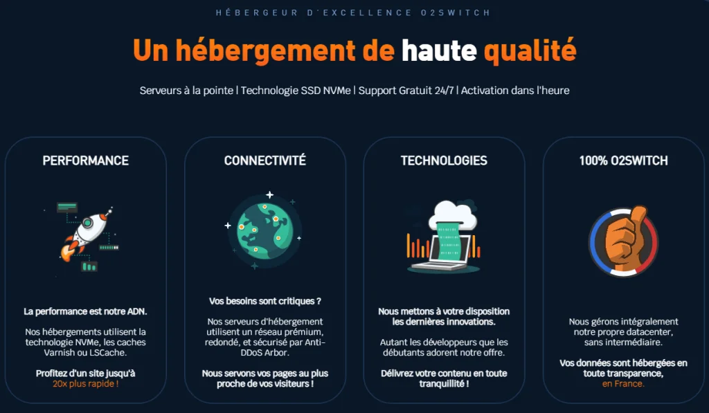 O2switch optimiser votre site WordPress pour la vitesse